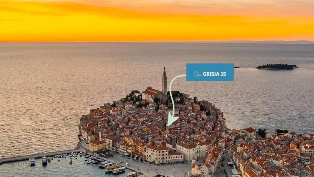Lejlighed The Grisia Room Rovinj Kroatien